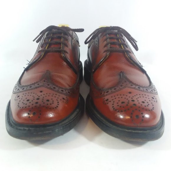 Dexter Mahogany Longwing Blucher Shoes Mens 7.5M main image 11